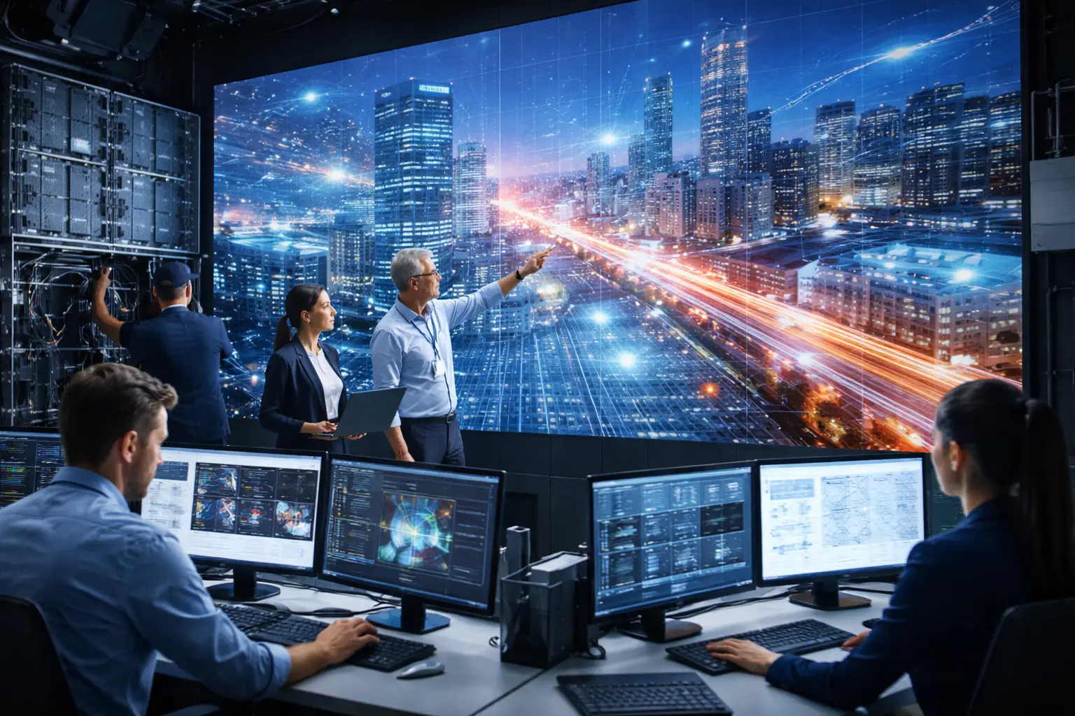 LED video wall system design and engineering for commercial display projects